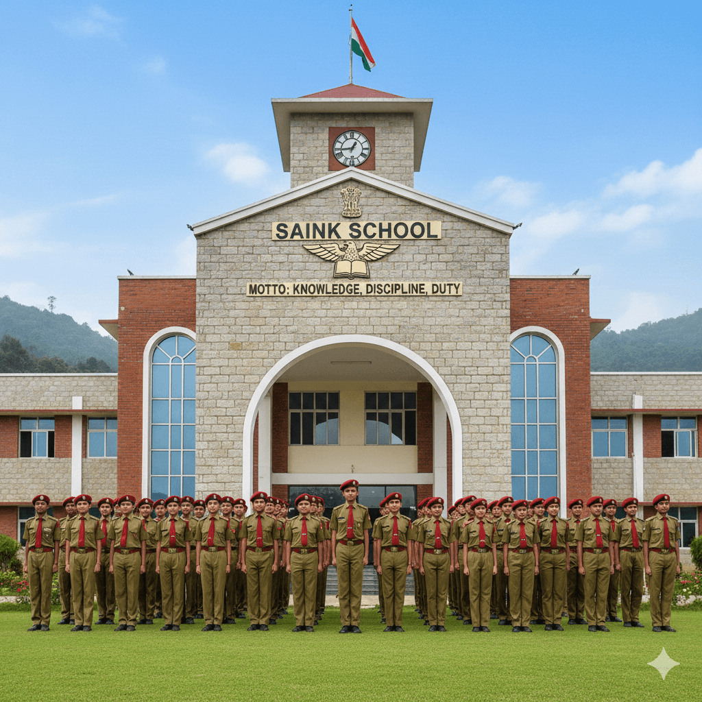 Sainik School Logo